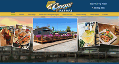 Desktop Screenshot of cyrusresort.com